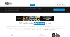 Desktop Screenshot of fieldhockeygame.co.uk